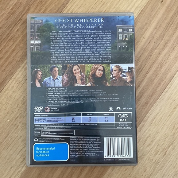 Ghost Whisperer DVDs - Seasons 1-5 (all seasons) - Picture 7 of 14
